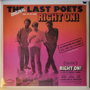 The Original Last Poets - Right on Original Soundtrack